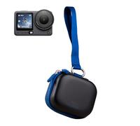 Generico Per DJI Osmo Action 6 Mini Borsa Portatile in PU, Custodia Protettiva Rigida Impermeabile e Antiurto, Borsa da Viaggio Osmo Action 6 (Nero)