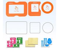 Generico Per DJI Osmo Action 6 protezione dello schermo della telecamera, kit completo in vetro temperato 9H [confezione da 6] con protezione lente + protezione schermo anteriore, antigraffio