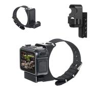 Generico Per DJI Osmo Nano Cinturino da Polso Portatile, Supporto di Espansione Antiscivolo Regolabile, Clip per Tesa del Cappello e Collare per Osmo Nano (1* Cinturino da polso + Clip per abiti)