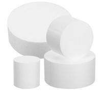 Generico per Dolci Leggere e Facili da Applicare Rotonde in Schiuma Bianca Set 4 per Decorazioni Eleganti Feste e Matrimoni
