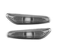 Generico Per E90 E91 E92 E93 Serie 3 2006-2011 Indicatore Di Direzione Laterale 2 Pezzi Luci Segnalazione Senza Lampadina Retrovisore Indicatore Direzione(Grey)