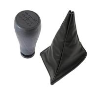 Generico Per Fiat Fiorino 2016-2021, cuffia leva cambio, pomello Leva del cambio dell'auto(2Pcs combo)