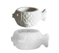 Generico per Fioriere per Pesci Fatheadd - Stampo per Vasi per Piante in Resina da 20 Cm, di Conchiglia, Portacandele Decorativo | Stampo Artigianale per Bonsai Succulenti per Decorare La Resina,