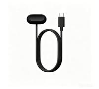 Generico Per Fitbit Air Disponibile con cavo di ricarica magnetico USB-A o Type-C, protezione intelligente contro il sovraccarico, accessorio compatto e portatile per viaggi e lavoro (Type-C nero)