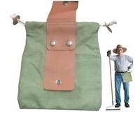 Generico per foraggiamento, Borsa per foraggiamento per funghi - Borsa pieghevole da campeggio con coulisse,Borsa portatile per la caccia ai funghi Bushcraft per viaggi, escursioni, zaino in spalla