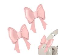 Genérico per il fissaggio delle cuffie - Set di 2 s Aesthetic con Clip | Accessorio per cuffie in silicone, per donne, ragazze, giovani, lavoro, scuola e spostamenti
