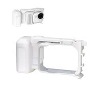 Generico Per Insta360 GO Ultra Telaio Protettivo Antigraffio e Impugnatura Ergonomica Portatile a Sgancio Rapido, Kit Impugnatura Multifunzionale 360 GO Ultra. (Bianco)