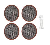 Generico Per La Coltivazione Delle Piante,Vaso Da 19 Litri Con Maniglie | Vassoio Autoinnaffiante per Piante da 32 cm con Corda Assorbente - Per Giardino Cortile Appartamento Esterno Patata Verdura