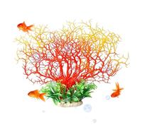 Generico Per L'Acquario,Decorazioni realistiche a corallo per acquario,Ornamento Artificiale Ed Acquatico - Adatte Ad Acqua Salata E Acqua Dolce, Casa, Dormitorio, Hotel, Ufficio, Appartamento