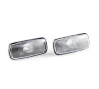 Generico Per Lancia Flavia 2011 2012 2013 2014 Indicatore Di Posizione Laterale Coperchio Della Lampada Shell 2 Pezzi Luce Specchietto Laterale(Nobulb A)