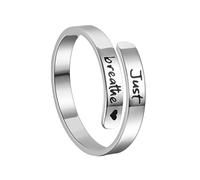 Generico per le dita Accessori per feste Modello lettera Matrimoni Struttura in acciaio inossidabile per look casual alla Apribile