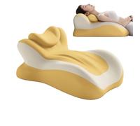 Generico Per Lettura A - Multifunzionale Ergonomico In Memory Foam Per Glutei,Supporto Per Coppie,Per Dormire Giocare Divano TV Sedia Poltrona Scrivania Yoga Meditazione Studio Lavoro