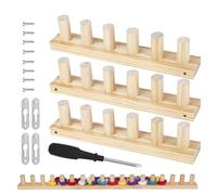 Generico Per Maglia - In Legno Per Filato Grossolano Da 89 Cm,Kit Per Tessitura A Mano Per Principianti | Per Letto Divano Decorazione Casa Autunno Bambini Adulti Principianti Uncinetto Tessitura