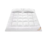 Generico per materasso - Topper in velluto Tatami, strato di supporto soffice e traspirante, potenziatore del comfort antistress, protezione per il sonno per appartamento, ostello, pensione, sing