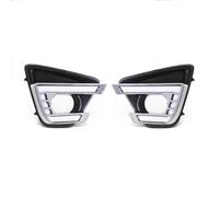 Generico Per Mazda CX5 CX-5 2012 2013 2014 2015 2016 3 Colori Luci Diurne A LED DRL Indicatori Di Direzione Paraurti Anteriore Fendinebbia 12 V Fari Fendinebbia(DRL Only)