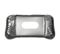 Generico Per MINILOONG Pocket 1 Custodia Protettiva Portatile in TPU, Copertura Antigraffio e Antigoccia, Console di Gioco Pocket 1, Guscio Morbido Trasparente di Raffreddamento. (Nero Trasparente)