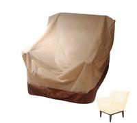 Generico per mobili - protettiva per sedia da giardino, cordoncini in tessuto resistente all'acqua, per sedile profondo impermeabile | Di grandi dimensioni, adatto per set da salo