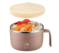 Generico per Noodles Set - Tazze da Zuppa Anti-Ustione 1200ml | Termoresistente per Pasta,per Cucina, Pho, Riso, Porridge, Gumbo, Studenti Universitari