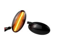 Generico Per Opel Per Vauxhall Per Agila Per Mk2 2008-2026 2 Pezzi Dinamici LED Indicatori Di Direzione Laterali Luci Laterali Per Auto(NODynamic)