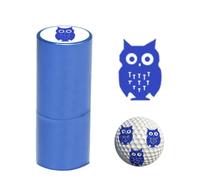 Generico per Pallina da Golf - in Metallo 5,3x1,5 cm | Tīmbro a Sfera da 5 ml Tīmbro autoinchiostrante, Strumento per marcatura da Golf Impermeabile, Regalo per Golfisti, per papà