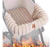 Generico per passeggino per cani in peluche, tappetino caldo e lavabile, con fibbia magnetica per animali di piccola e media taglia, morbido e confortevole per viaggiare e dormire in in