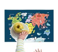 Generico Per, Per - Da Tavolo Colorato Simpatico Cartone Animato - Da Per Bambini, Assorbente Da Resistente All'acqua P