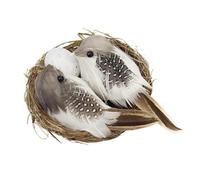 Generico per per Gabbia, per con Uova Figurine di Artificiali con nidi,Decorazione realistica 'Albero Artigianato Fai-da-Te di Creativo