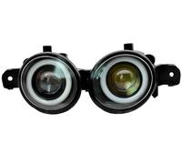 Generico Per Renault Per Clio 2 3 II BB CB BR CR KR RS Per Sport Per Station Wagon Per Campus 2001-2012 Fendinebbia 12V Fari Anteriori Fanali Anteriori