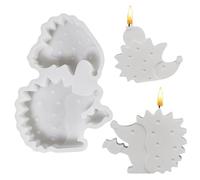 Generico per Riccio - Stampo in Silicone Artigianale | Design 3D A Rilascio Facile da 6,18 Pollici per di Cemento Resina | Lo Stampo Flessibile E Durevole Rende La Decorazione A Forma di Riccio