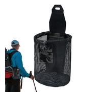 Generico Per Rifiuti Con Coulisse - Rete + Nylon 19x23 Cm | Multiuso Pieghevole Di Grande Capacità A Sgancio Rapido | Organizzare La Coulisse Della Cintura | Borsa Portaoggetti In Vita Per Ca