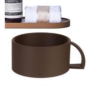 Generico Per Sapone Da Barba - Per Crema Da Barba, Ciotole Per Sapone Antiscivolo, In Schiuma Detergente Per Rasoio A Bocca Larga, Tazze Per Trucioli Con Manico Per Uomo Padre Lui Marito Pa