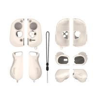 Generico Per SCUF Nomad Gamepad Custodia in silicone Custodia antipolvere a prova di caduta Custodia morbida protettiva Custodia cover maniche colore puro Minimalista (Bianco chiaro)