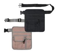 Generico per server - Borsa per ṕer cameriera del ristorante | Borsa p̀er | grembiule da lavoro da 160 g, di organizzazione portaoggetti portatile, b́orsa in vita regolabile p̃er camer