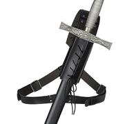 Generico per spada rinascimentale - Cintura a rana in pelle regolabile, costume medievale | Resistente supporto in PU per spettacoli teatrali LARP Cosplay Accessorio per rievocazione storica