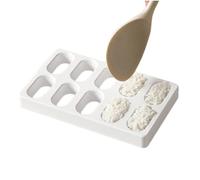 Generico per Sushi,Attrezzo con 10 Scomparti - Stampo a Pressa per Sushi - Per Famiglia, Pranzo, Scuola, Ristorante, Agriturismo, Campeggio, Picnic e Cucina