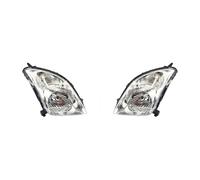 Generico Per Suzuki Per Swift 2005-2013 Fari | Gruppo Fari Auto Luci Ricambio Per Auto(Both Sides White)