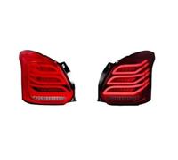Generico Per Suzuki Per Swift 2017-2023 Fanale posteriore automobile | Gruppo ottico posteriore LED,coppia, freccia dinamica, posizione/freno/retromarcia, plug-and-play(Rosso)