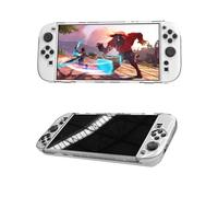 Generico Per Switch 2 Custodia Protettiva Trasparente per PC, Rigida Antigraffio e Antiurto, Protezione Rigida per Console di Gioco Switch 2