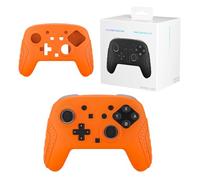 Generico Per Switch 2 Pro Controller Custodia Protettiva in Silicone Antiscivolo e Resistente Agli Urti, Console di Gioco per Switch 2 Pro Controller Soft Shell. (Arancione)