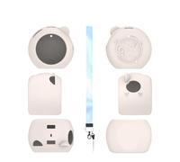 Generico Per TakaraTomy Punirunes Puni 3 Console di gioco Custodia protettiva per goccia di protezione antipolvere Caso (white)