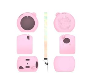 Generico Per TakaraTomy Punirunes Puni 3 Console di gioco Custodia protettiva per goccia di protezione antipolvere Caso (pink)