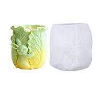 Generico per Tazze di - Stampo in Silicone per Verdure con abbracci di Coniglio Pasquale, Stampo per vasi di Fiori in Resina | per la casa, la Fattoria, Le Vacanze, Le Feste, Il Barattolo di Car