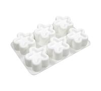 Generico Per Torte In Silicone - Rivestimento Antiaderente A 6 Cavità Facile Da Rilasciare | Per Pasticceria E Dessert, Per Mousse, Budino Al Cioccolato, Gelatina, Panettieri Per Hobby,