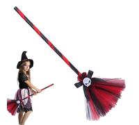 Generico per vestire le streghe,Costume da da favola per ragazze - Mago Cosplay Cappello da Scopa per ragazze adolescenti per giochi di ruolo, feste in costume, sfilate, cosplay