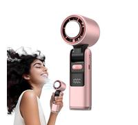 Genérico Per Viaggi | A Mano, Raffreddamento Di, Refrigeratore Ad Aria A 100 Velocità A Batterie, Display a LED, Dispositivi Fantastici Per Donne, Uomini, Bambini, Vacanze