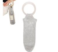 Generico per vino con strass con manico - per bottiglia di champagne in rete ricaricabile per matrimonio Champagne Picnic Cena Viaggio Elegante confezione regalo per il trasporto | Campo di a