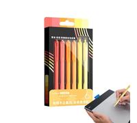Generico Permanent Marker-Fine Point Pens Assorted Colors | Retractable 0.7mm 6 Colors Washable | Acrylic Colored Pens Set | For Office School Journaling Writing Artistic Sketches Comic Storyboarding