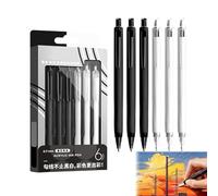 Generico Permanent Marker-Fine Point Pens Assorted Colors | Retractable 0.7mm 6 Colors Washable | Acrylic Colored Pens Set | For Office School Journaling Writing Artistic Sketches Comic Storyboarding