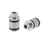 Generico Perno passante ad adattatore a sgancio rapido 15/12mm Conversione 9mm for ruote da bicicletta