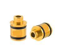 Generico Perno passante ad adattatore a sgancio rapido 15/12mm Conversione 9mm for ruote da bicicletta